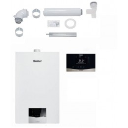 Vaillant VCI 26CS/1-5 ecoTEC plus z dodatkowym zasobnikiem 20L + sensoCOMFORT 720 + zestaw do szachtu