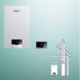 Vaillant VCW 32CS/1-5 ecoTEC plus + VRC 720 sensoCOMFORT + zestaw do szachtu