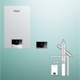 Vaillant VCW 26CS/1-5 ecoTEC plus + VRC 720 sensoCOMFORT + wyrzut boczny