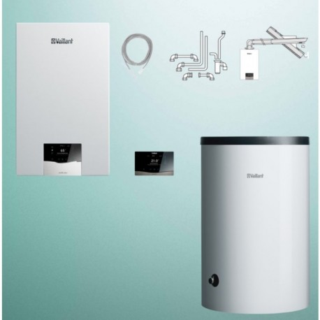 Vaillant VC 20CS/1-5 ecoTEC plus +VIH R 150/6B + VRC 720 sensoCOMFORT +poziome wyprowadzenie przez ścianę lub dach