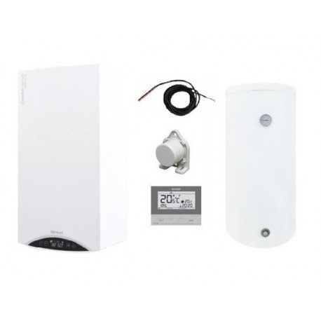Termet zestaw EcoCondens Gold Plus II 20 kocioł + zasobnik 140l SWK + sterownik ST 292v3 + czujnik zewnętrzny