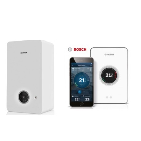 Bosch CONDENS GC2300iW 15P Kocioł gazowy, jednofunkcyjny + regulator EasyControl CT200 (biały)