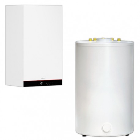 Viessmann VITODENS 050-W B0HA 19 kW Pakiet Kocioł + zasobnik Vitocell 200-V o pojemności 140l