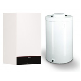 Viessmann VITODENS 100-W 32 kW Pakiet Kocioł + zasobnik Vitocell 100-W Typ CUGB-A o pojemności 150l