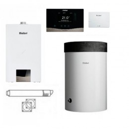 Vaillant VC 20CS/1-7 + VIH R 120/6M + sensoCOMFORT VRC 720 + sensoNET VR 921 + wyrzut boczny