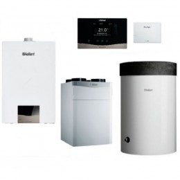 Vaillant VC 20CS/1-7 + VIH R 150/6M + sensoCOMFORT VRC 720 + sensoNET VR 921 + recoVAIR VAR 360/4E